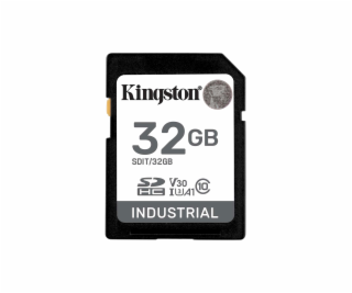 Kingston paměťová karta 32GB Industriální SDHC UHS-I C10