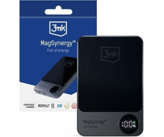 Powerbank 3MK magsynergy 10 000 mAh černá