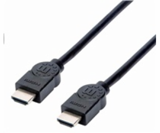 Manhattan HDMI kabel, ARC, 3D, 4K@30Hz, Shielded, 1.5m, č...