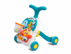 Dětské hrající edukační chodítko 2v1 Toyz Spark turquoise