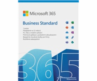 Microsoft 365 Business Standard CZ - předplatné na 1 rok