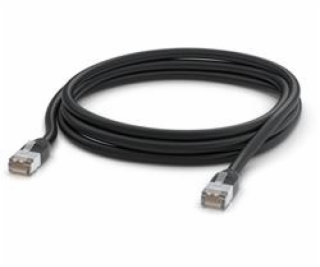 Ubiquiti Patch kabel, venkovní, STP, Cat5e, 3m, černá