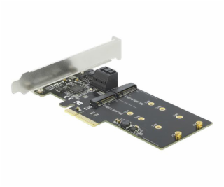 3 Port SATA + M.2 Key B PCIe x4 Low Profile, Schnittstell...