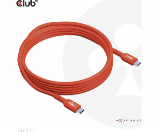 Club3D Kabel USB2 Type-C Bi-Directional USB-IF Certifikov...