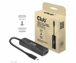 Club3D Adaptér USB-C na HDMI 8K60Hz/4K120Hz, Active Adapt...