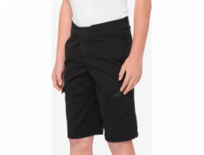 100% Szorty juniorskie 100% RIDECAMP Youth Shorts black roz. 26 (EUR 40) (NEW 2021)