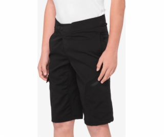 100% Szorty juniorskie 100% RIDECAMP Youth Shorts black r...