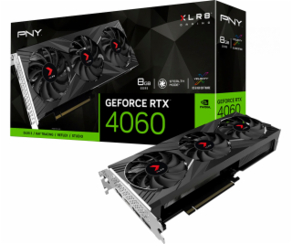 PNY GeForce RTX 4060 8GB VERTO EPIC-X RGB Triple Fan / 8G...