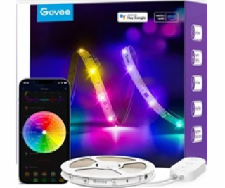 Govee RGBIC Basic Wi-Fi + Bluetooth LED Strip Lights (10 ...