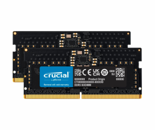 Crucial DDR5-5600 Kit       16GB 2x8GB SODIMM CL46 (16Gbit)