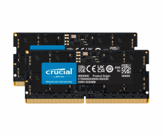 Crucial DDR5-5600 Kit       48GB 2x24GB SODIMM CL46 (16Gbit)