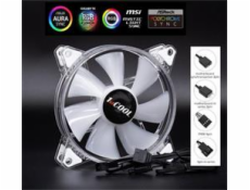 1stCOOL AURA EVO ARGB PWM Crystal 12cm ventilátor