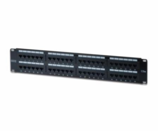 Digitus Patch Panel, CAT5E, netienený, 19 ", LSA, 2U, 48 ...