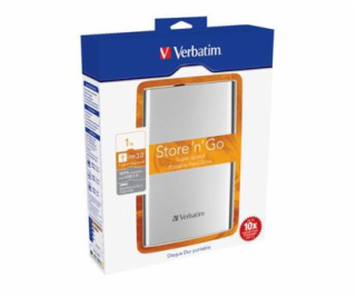 VERBATIM HDD 2.5" 1TB Store 'n' Go USB 3.0 , stříbrný