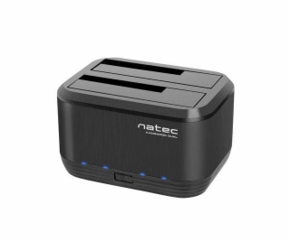 NATEC Kangaroo Dual USB 3.2 Gen 1 (3.1 Gen 1) Type-A Black