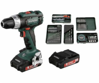 Metabo BS 18 Li Set + 2x Aku + Koffer Aku vrtaci skrutkovac