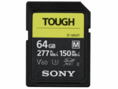 Sony SDXC M Tough series    64GB UHS-II Class 10 U3 V60