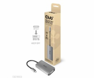 Club3D Adaptér aktivní USB 3.2 typ C na DVI-D Dual Link 4...