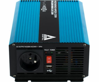 AZO Digital 12 VDC / 230 VAC Converter SINUS IPS-1200S 1200W