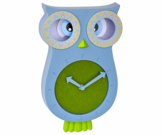 TFA 60.3052.06    blue/green Lucy Kids Pendulum Clock  Owl