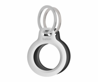 1x2 Belkin Key Ring for Apple AirTag, black/white  MSC002...