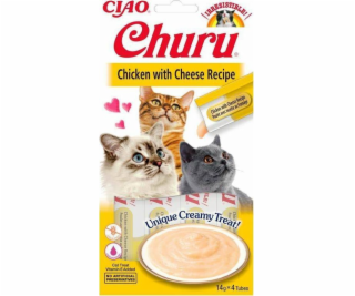 INABA Chúru Chicken so syrom - cat treats - 4x14 g