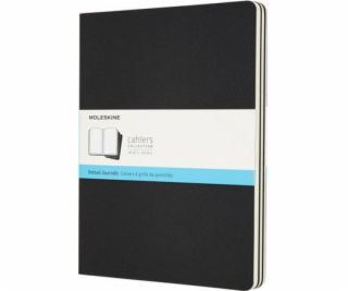 Moleskine súprava 3 žurnálov MOLESKINE Cahier XL (19x25cm...