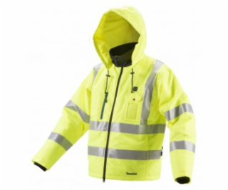 Makita DCJ206Z Gr. L yellow Akku Thermo Jacket