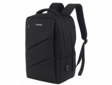 CANYON BPE-5 batoh pro 15.6  ntb, 40 x 30 x 12cm (+6cm), černý