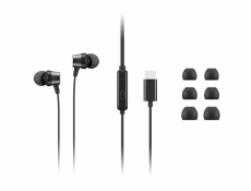 Lenovo sluchátka USB-C Wired In-Ear Headphones (with inline control)