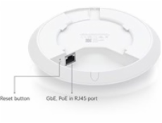 Ubiquiti UniFi 6+ - Wi-Fi 6 AP, 2.4/5GHz, až 3 Gbps, 1x Gbit RJ45, PoE 802.3af (bez PoE injektoru)