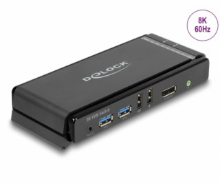 Delock DisplayPort 1.4 KVM Switch 8K 60 Hz s USB 5 Gbps a...