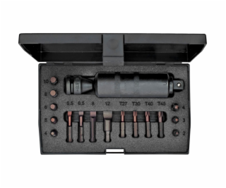 GEDORE Screw Loosener Set 1/2 18-pieces