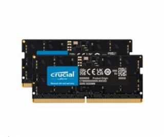 Crucial DDR5 48GB (2x24GB) SODIMM 5600MHz CL46 (16Gbit)