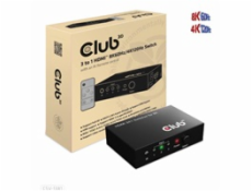 Club3D Switch 1:3 HDMI 8K60Hz/4K120Hz, 3 porty