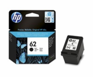 HP 62 Black Original Ink Cartridge (200 pages)