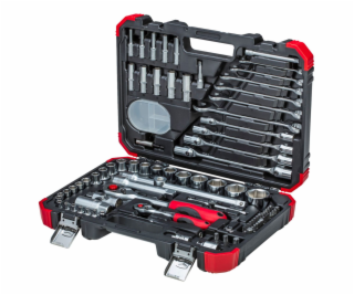 GEDORE red Socket Set 1/4  + 1/2   92-pieces