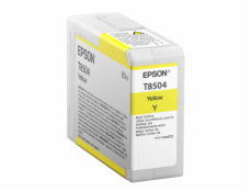 Epson atram. kazeta zlta T 850 80 ml               T 8504