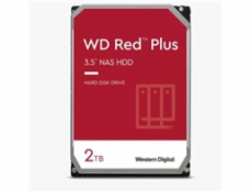 WD RED PLUS NAS WD20EFPX 2TB SATA/600 128MB cache 175 MB/s CMR