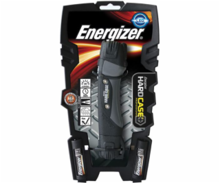 ENERGIZER LED FLASHLIGHT HARDCASE PRE 2AA 300 LM GREY