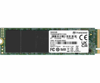 Transcend PCIe M.2 SSD 110Q 500GB