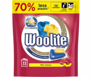 Woolite gelové kapsle Pro-Care s keratinem 33 ks