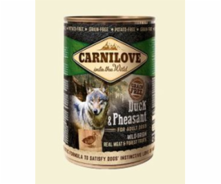 Carnilove Wild Meat Duck & Pheasant 400g konzerva pro psy