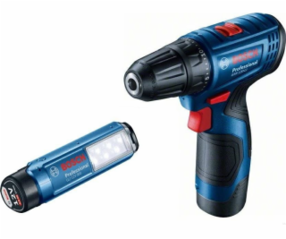 Bosch GSR 120-LI + GLI 12V-300 Professional Vrtací šroubo...