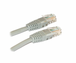 XtendLan Patch kabel Cat 6 UTP 25m - šedý