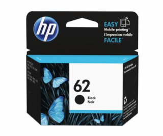 HP 62 Black Ink Cartridge, HP 62 Black Ink Cartridge