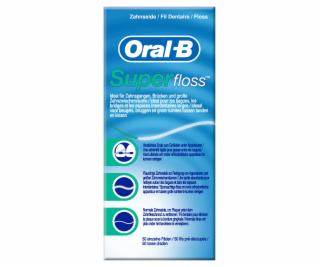 Oral-B Super Floss ortodontická zubná niť pre rovnátka 50 ks