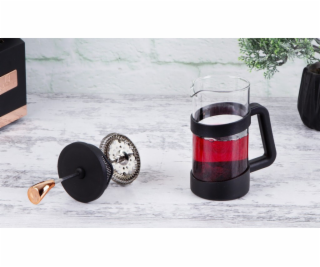 Konvice na čaj a kávu French Press 350 ml Black Rose Coll...