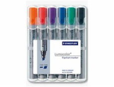 Staedtler STAEDTLER Flipchartmarker Lumocolor 6St Box