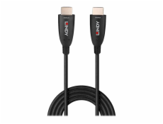 Kabel Lindy HDMI - samec HDMI na HDMI MALE - 15 M - SKLODNÍ Vlákno - ČERNÁ - podporuje 8k 60 Hz (7680 x 4320)